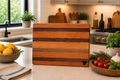 12"x18" Cherry and Walnut Cutting Board